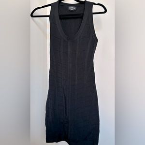 bebe bodycon bandage dress / size S / black NWOT